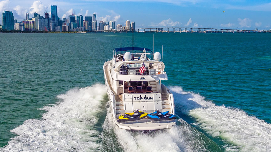 82 Sunseeker Top Gun - Miami yacht rental