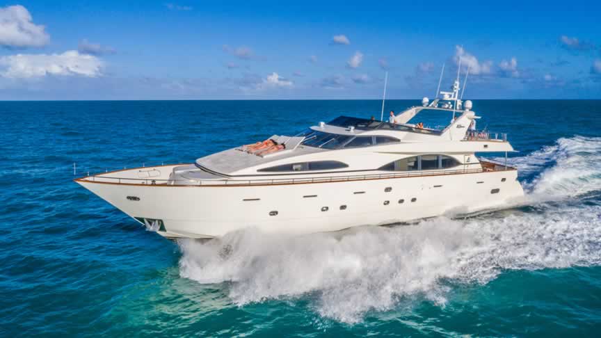 100 foot yacht rental miami