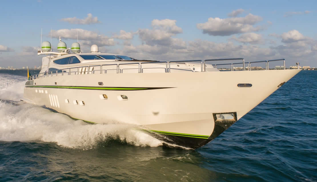 115 Leopard Mega Yacht - Miami yacht rental