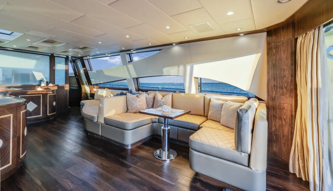 115 Leopard Mega Yacht - Miami yacht rental