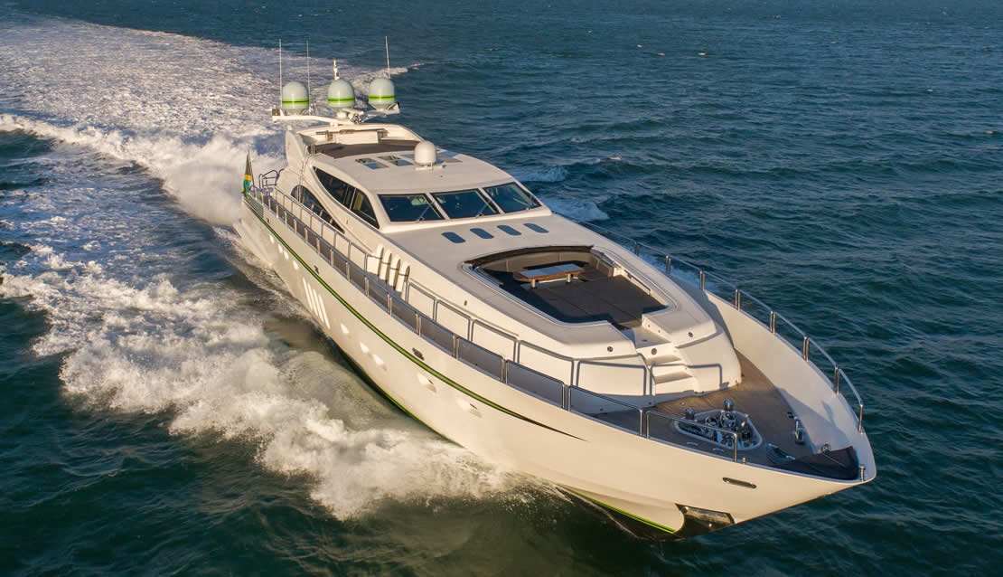 115 Leopard Mega Yacht - Miami yacht rental