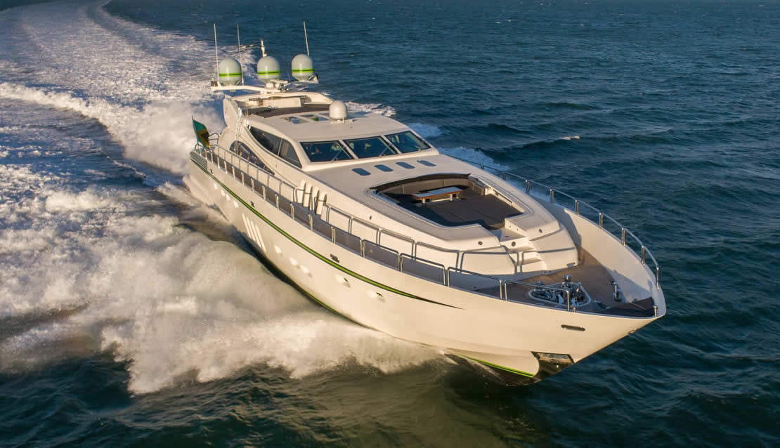 115 Leopard Mega Yacht - Miami yacht rental