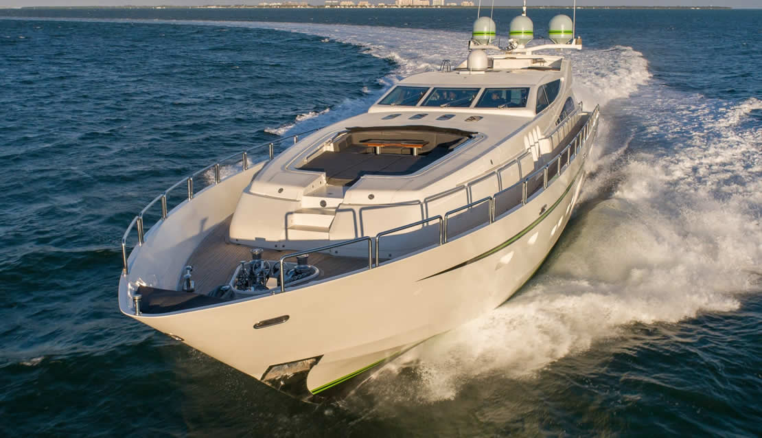 115 Leopard Mega Yacht - Miami yacht rental
