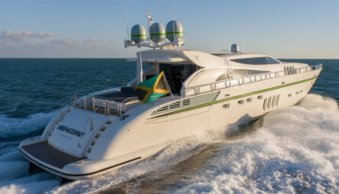 115 Leopard Mega Yacht - Miami yacht rental