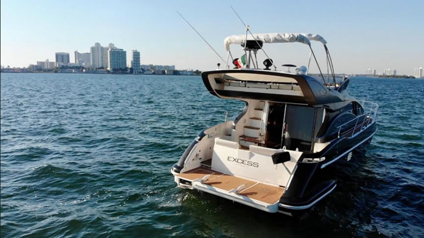 46 Azimut Black - Miami yacht rental