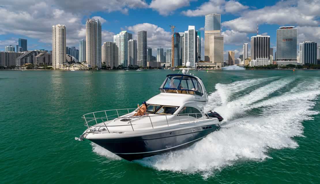48 Sea Ray Flybridge - Miami yacht rental