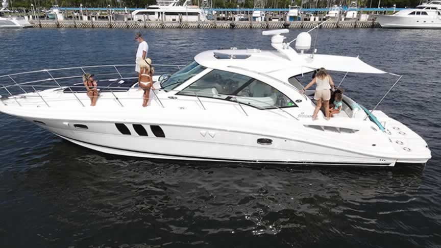 50 Sea Ray Sundancer - Miami yacht rental