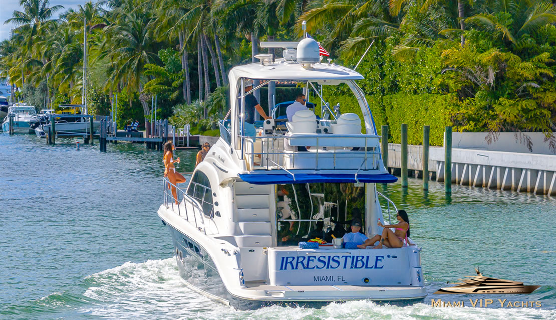 58 SeaRay Sedan - Miami yacht rental