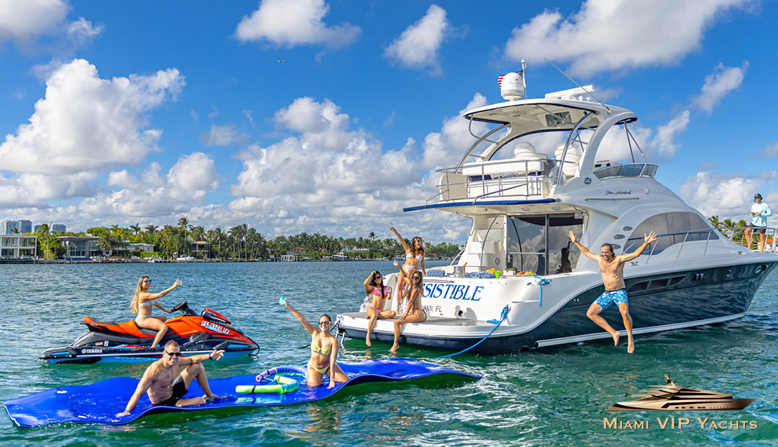 58 SeaRay Sedan - Miami yacht rental