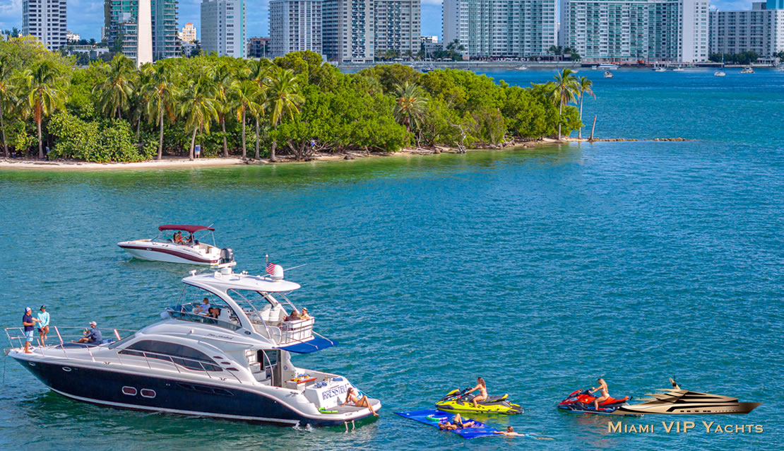 58 SeaRay Sedan - Miami yacht rental