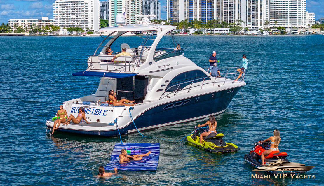 58 SeaRay Sedan - Miami yacht rental
