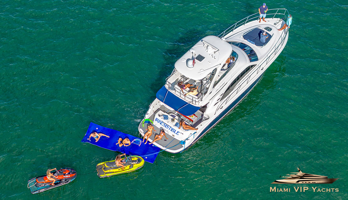 58 SeaRay Sedan - Miami yacht rental