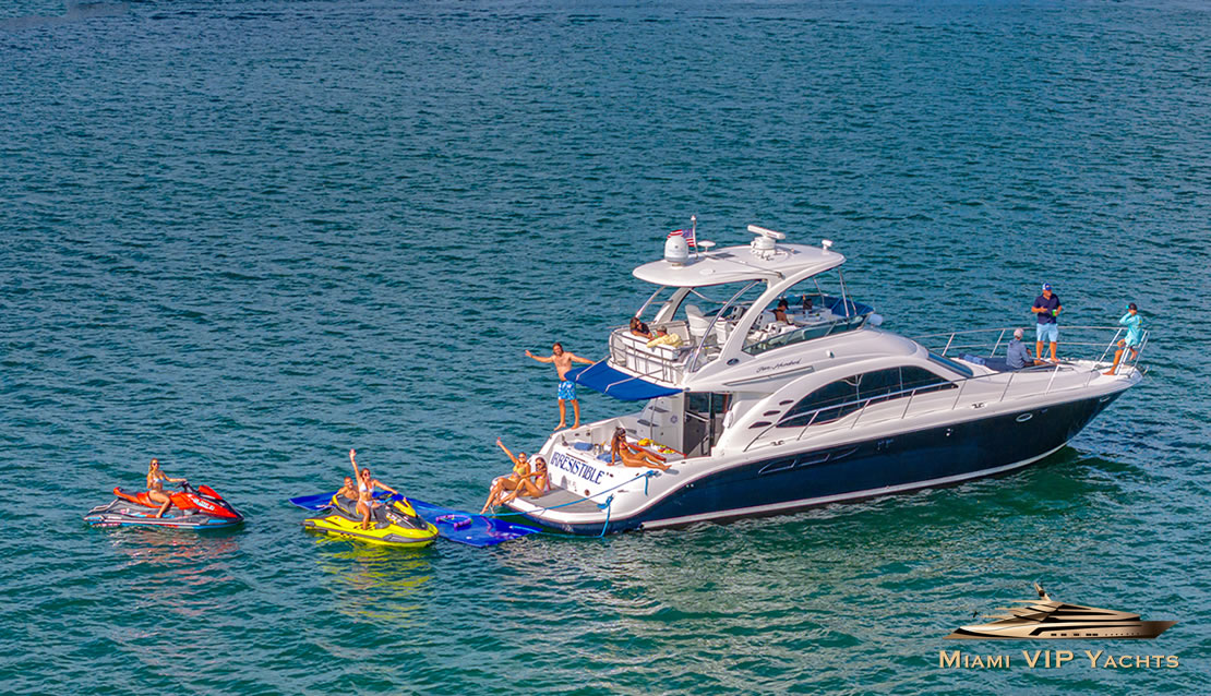 58 SeaRay Sedan - Miami yacht rental