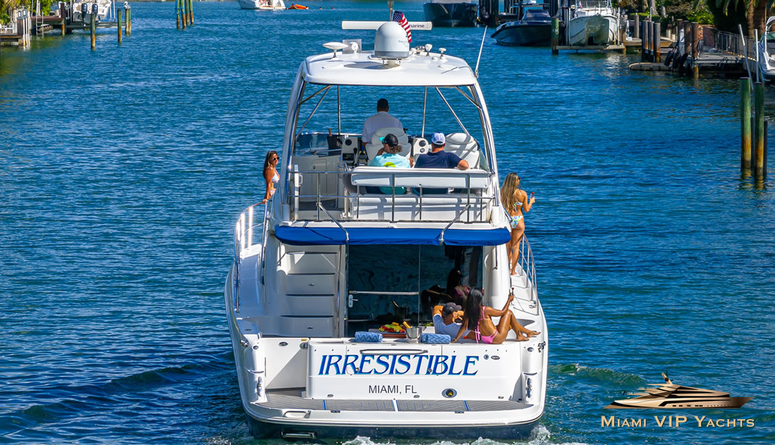 58 SeaRay Sedan - Miami yacht rental