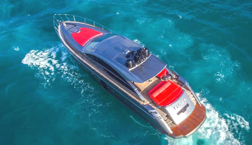 64 Pershing Yacht - Miami yacht rental