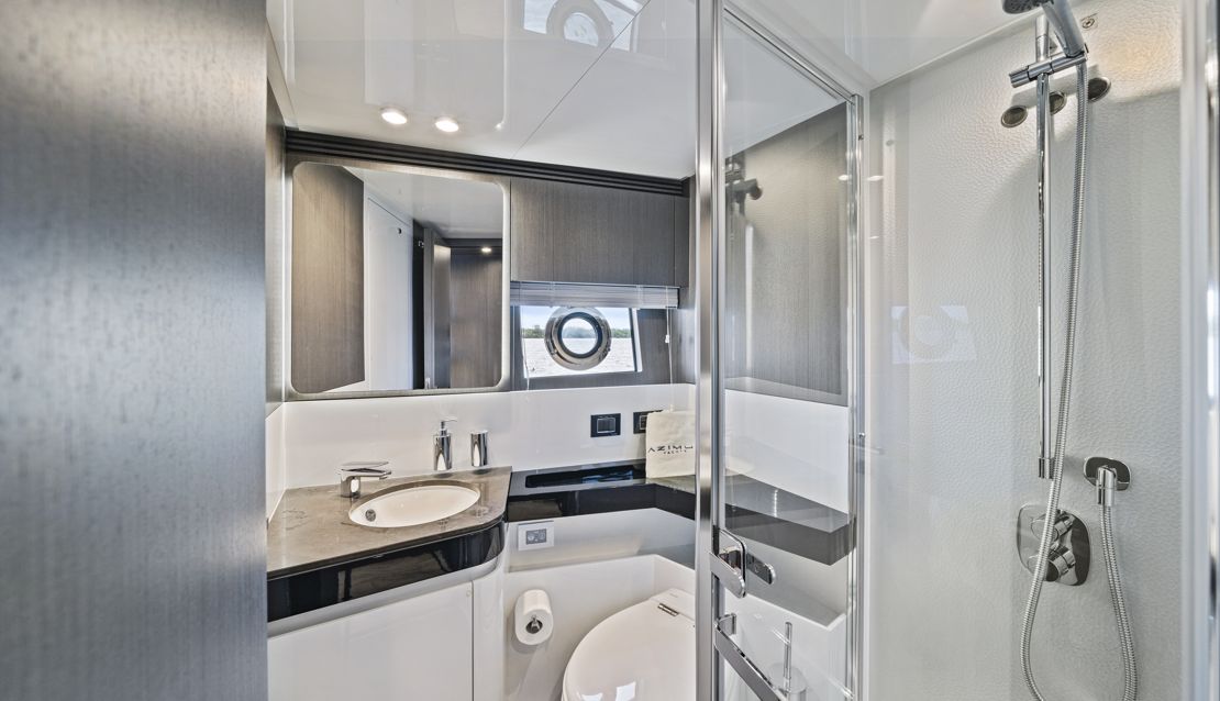 70 Azimut Custom Grey - Miami yacht rental