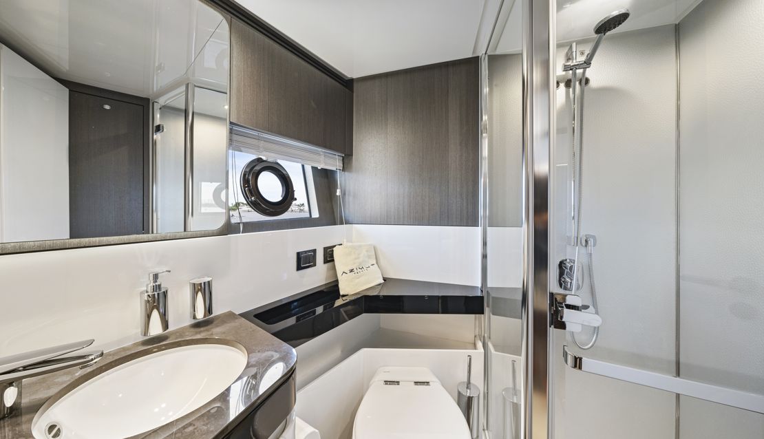 70 Azimut Custom Grey - Miami yacht rental