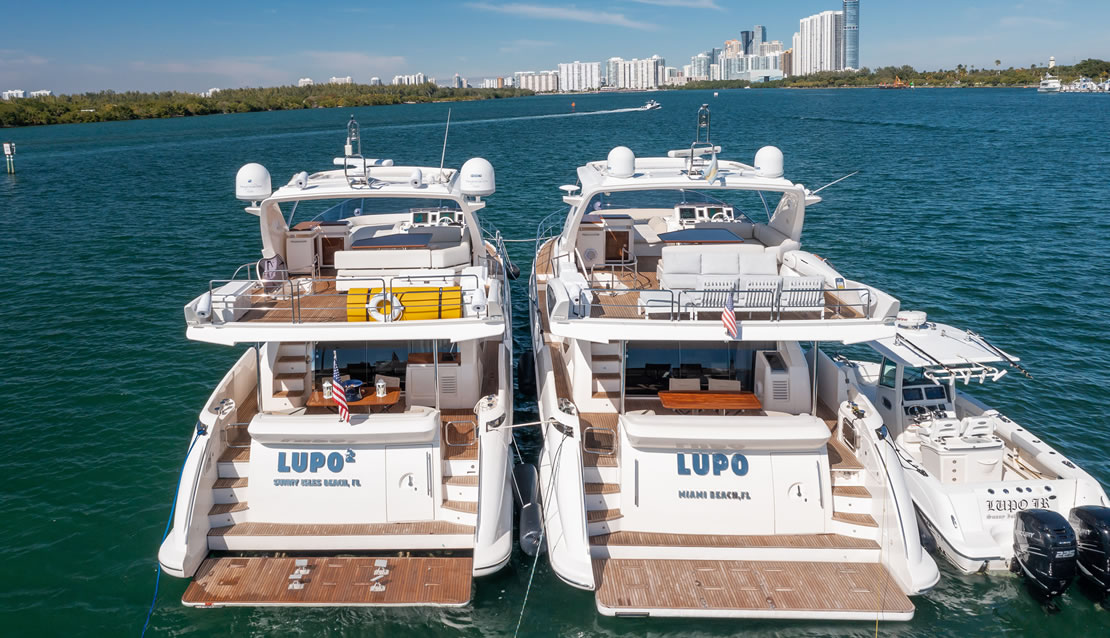 70 Azimut Lupo 2 - Miami yacht rental