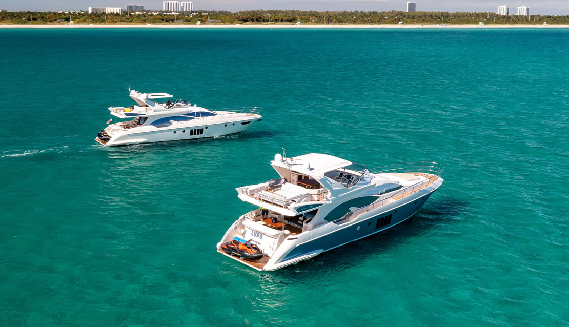 70 Azimut Lupo 2 - Miami yacht rental