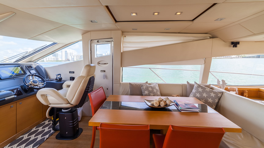 70 Sunseeker Flybridge Custom - Miami yacht rental