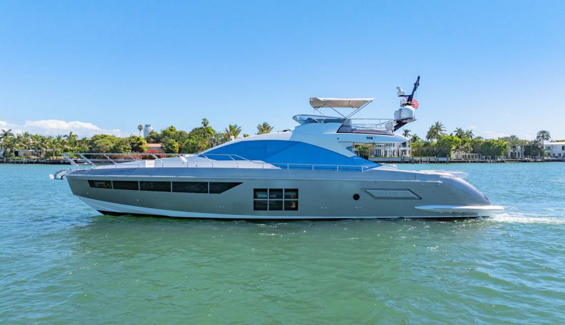 72 Azimut S7 - Miami yacht rental