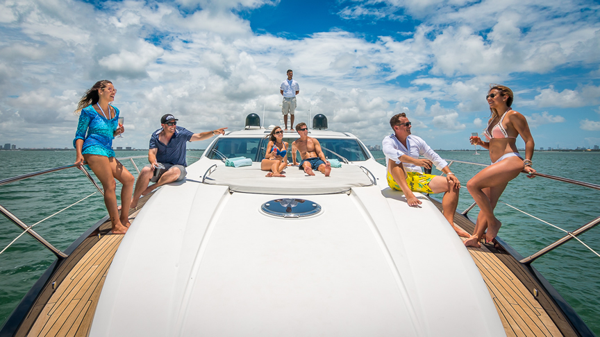 74 Sunseeker - Miami yacht rental