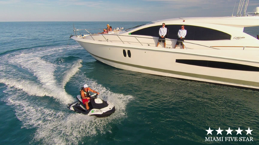 75 Lazzara Sport - Miami yacht rental