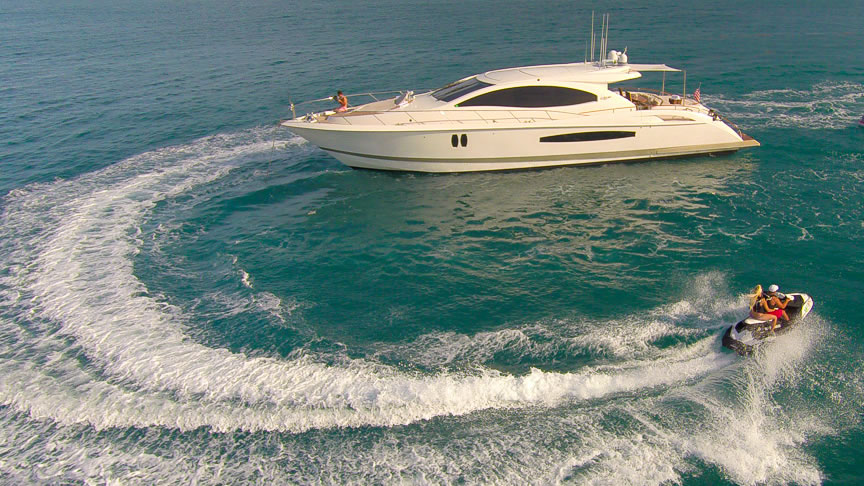 75 Lazzara Sport - Miami yacht rental