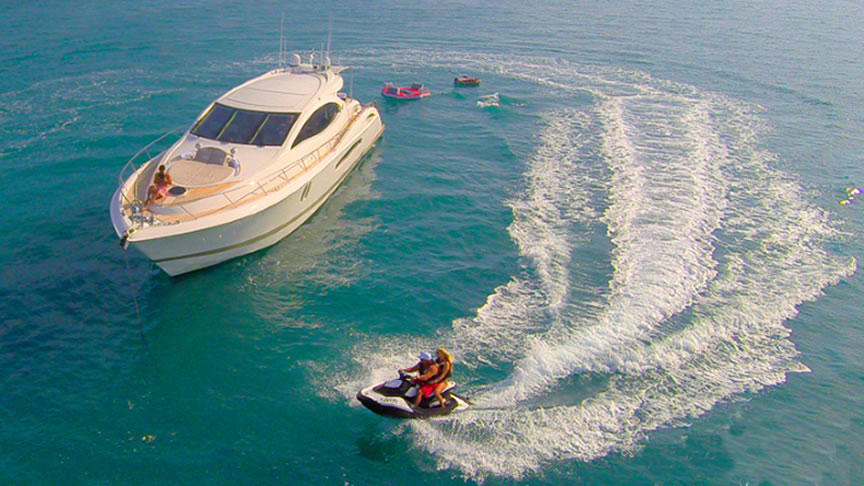 75 Lazzara Sport - Miami yacht rental