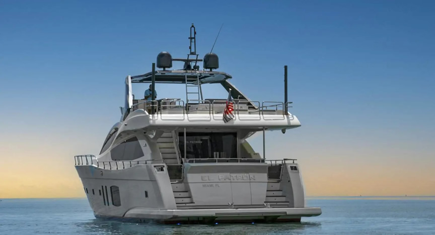 80 Astondoa Jacuzzi - Miami yacht rental