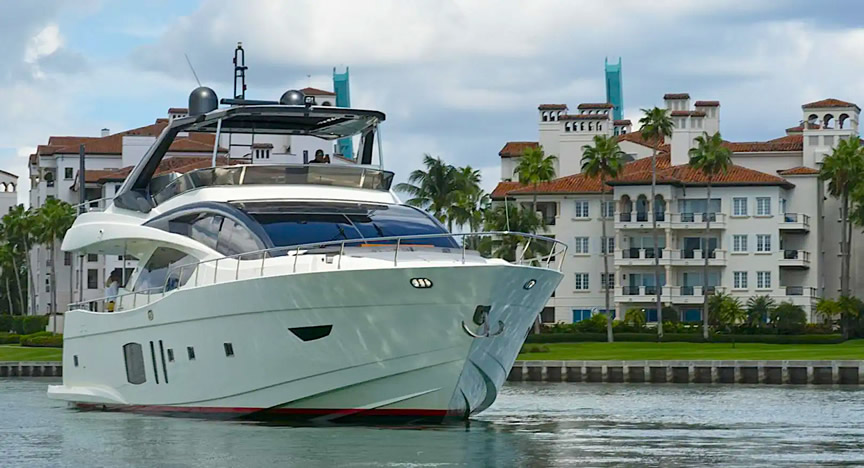 80 Astondoa Jacuzzi - Miami yacht rental