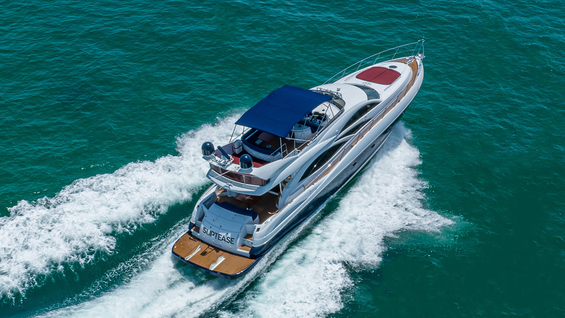 80 Sunseeker Flybridge - Miami yacht rental