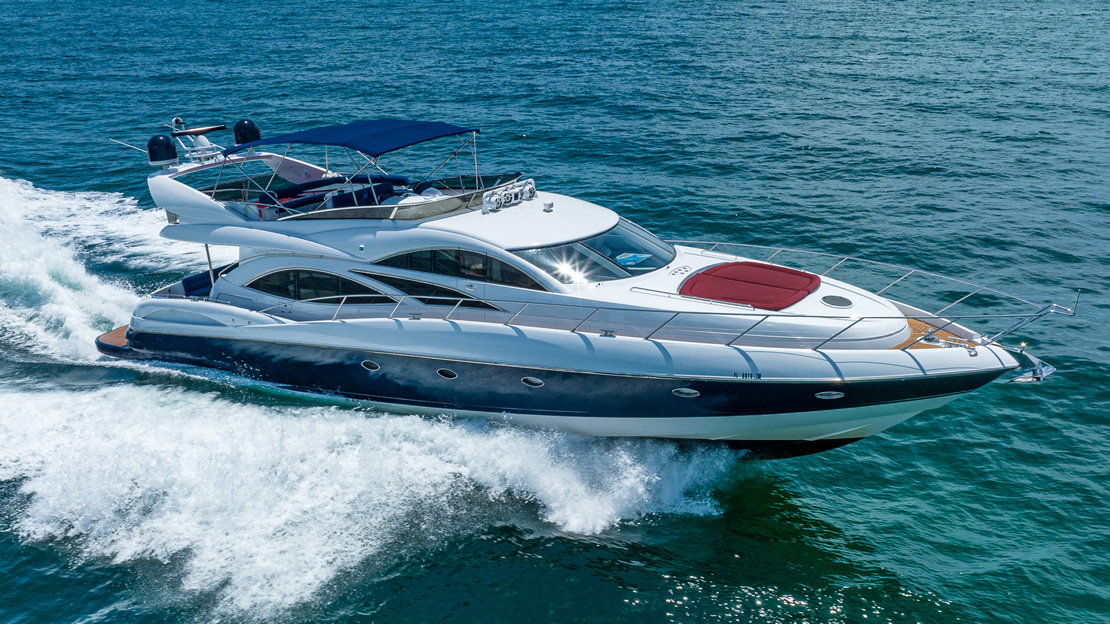 80 Sunseeker Flybridge - Miami yacht rental