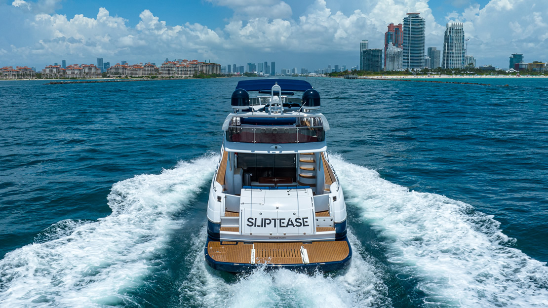 80 Sunseeker Flybridge - Miami yacht rental