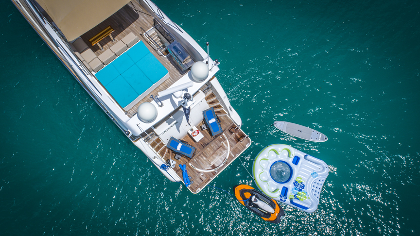 84 Joyce Flybridge - Miami yacht rental