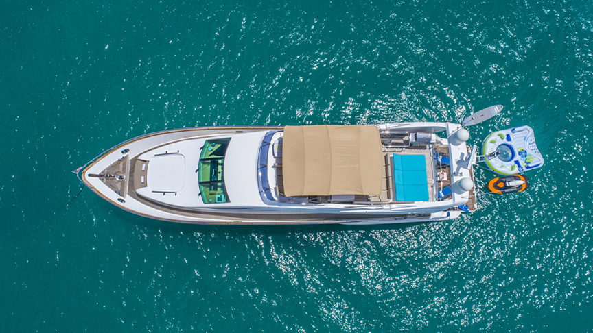 84 Joyce Flybridge - Miami yacht rental