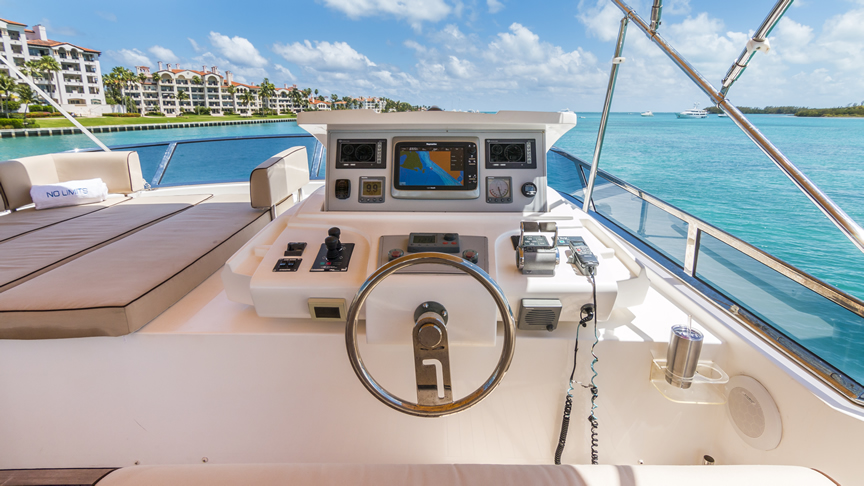 84 Joyce Flybridge - Miami yacht rental