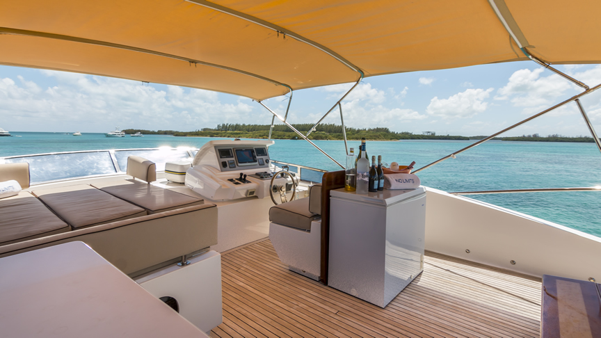 84 Joyce Flybridge - Miami yacht rental