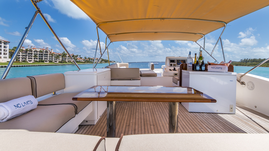 84 Joyce Flybridge - Miami yacht rental
