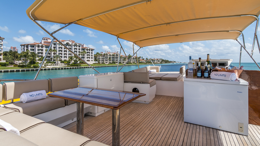 84 Joyce Flybridge - Miami yacht rental
