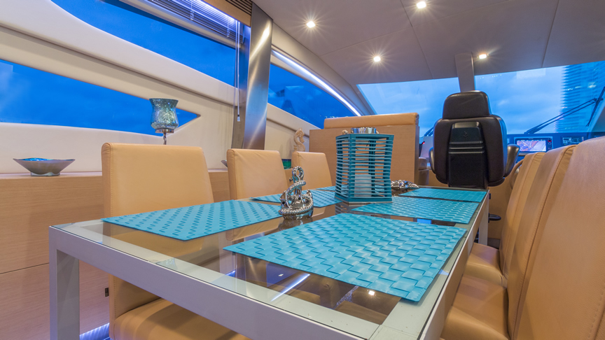 84 Joyce Flybridge - Miami yacht rental