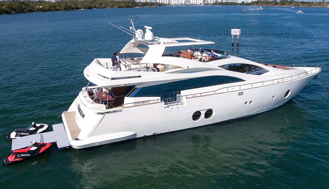 86 Aicon - Miami yacht rental