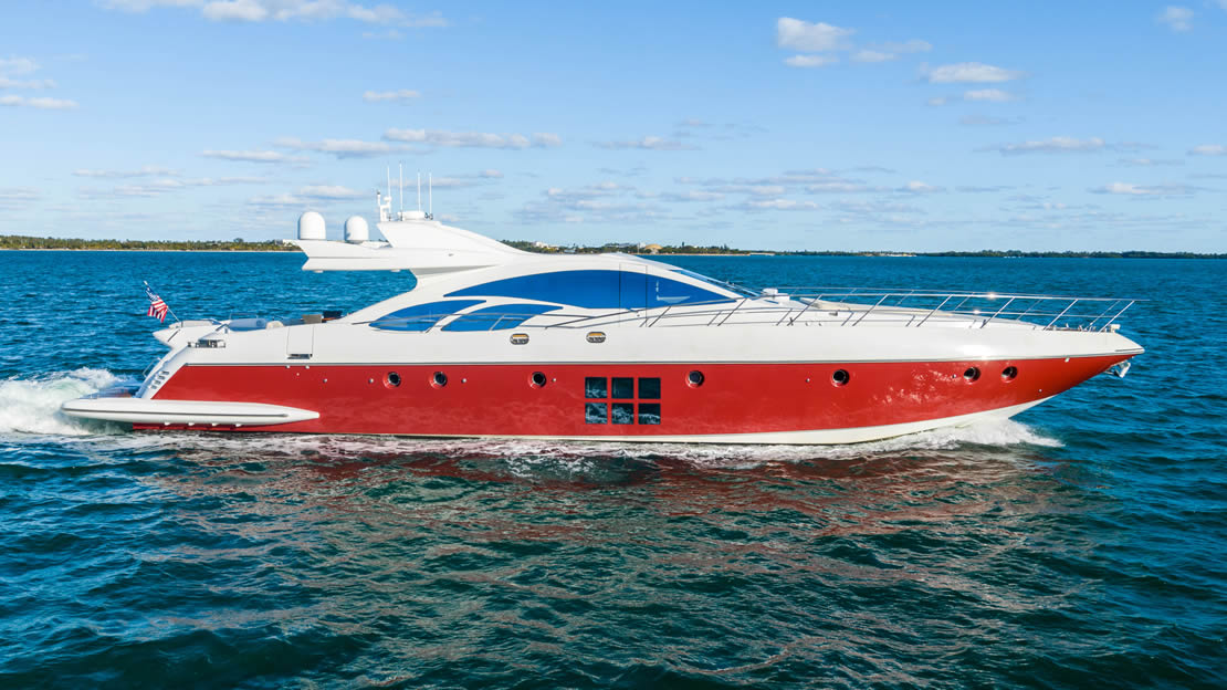 86 Azimut - Miami yacht rental