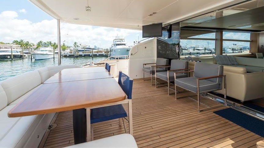 88 Princess - Miami yacht rental