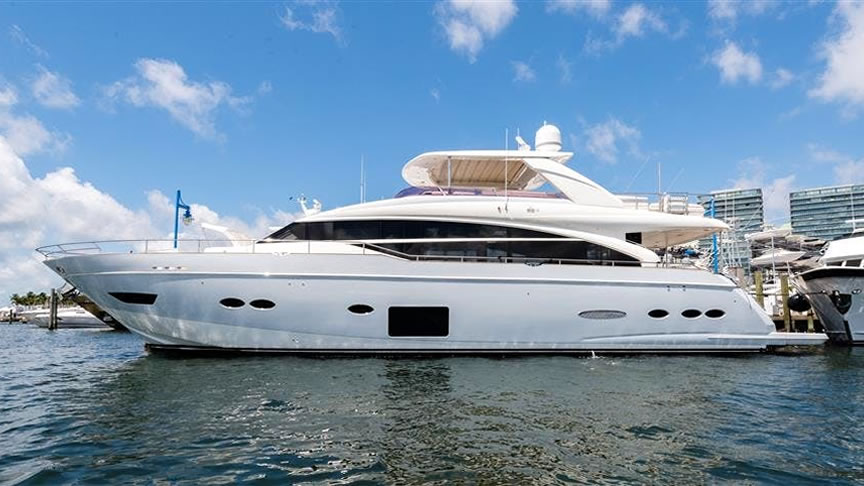 88 Princess - Miami yacht rental