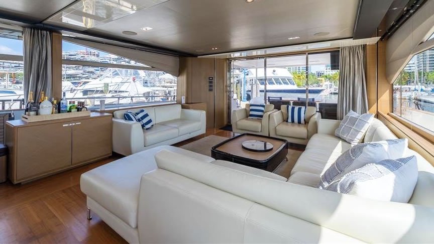 88 Princess - Miami yacht rental