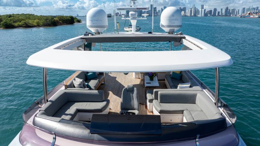 90 Princess - Miami yacht rental