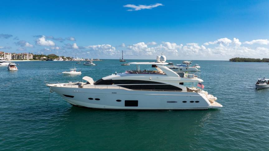 90 Princess - Miami yacht rental