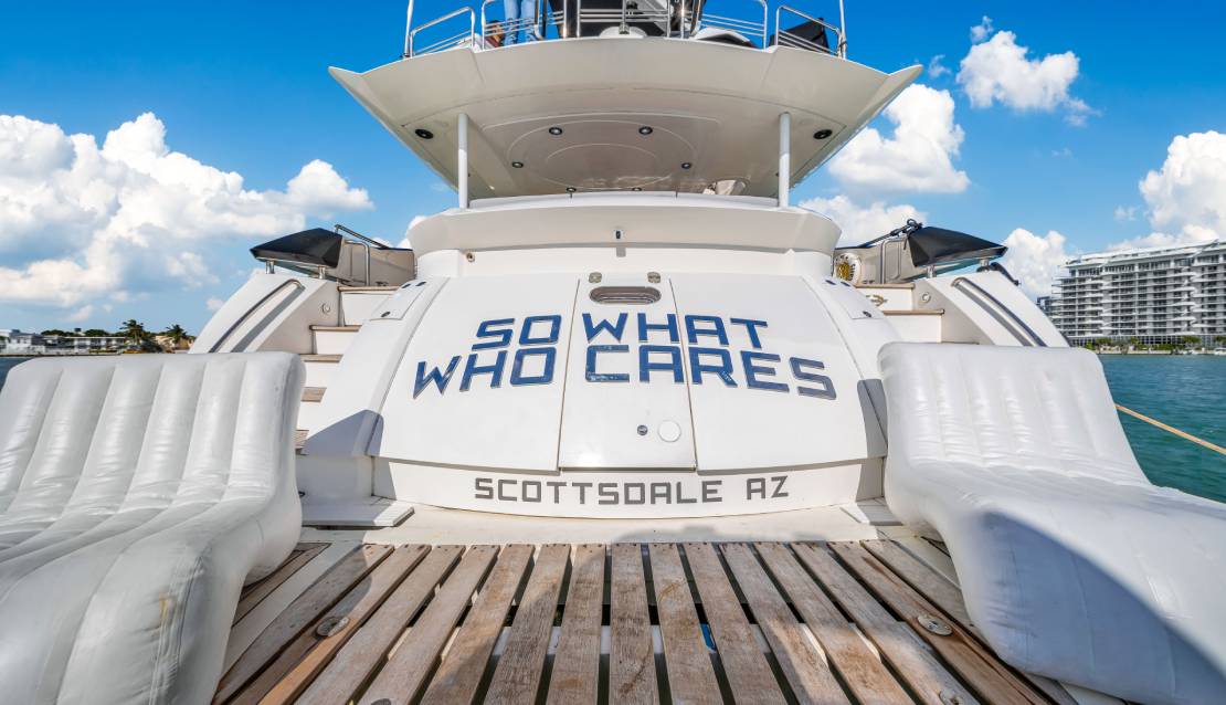 94 Sunseeker Jacuzzi - Miami yacht rental