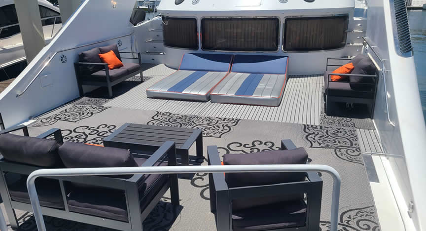 96 Party Yacht - Miami yacht rental